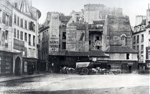 Place Saint-André-des-Arts, Paris, 1858-78